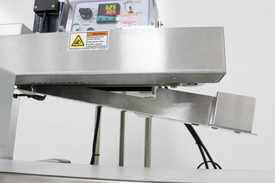 APM TCBSDM 3/8 - 6X3 Lift Tabletop Conveyor Band Sealer with Table