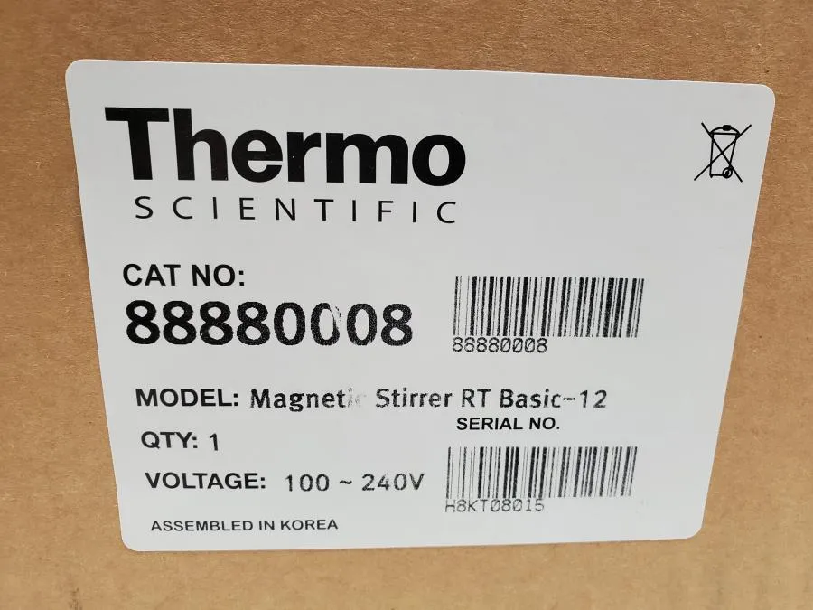 Thermo Scientific 88880008 Magnetic Stirrer NEW