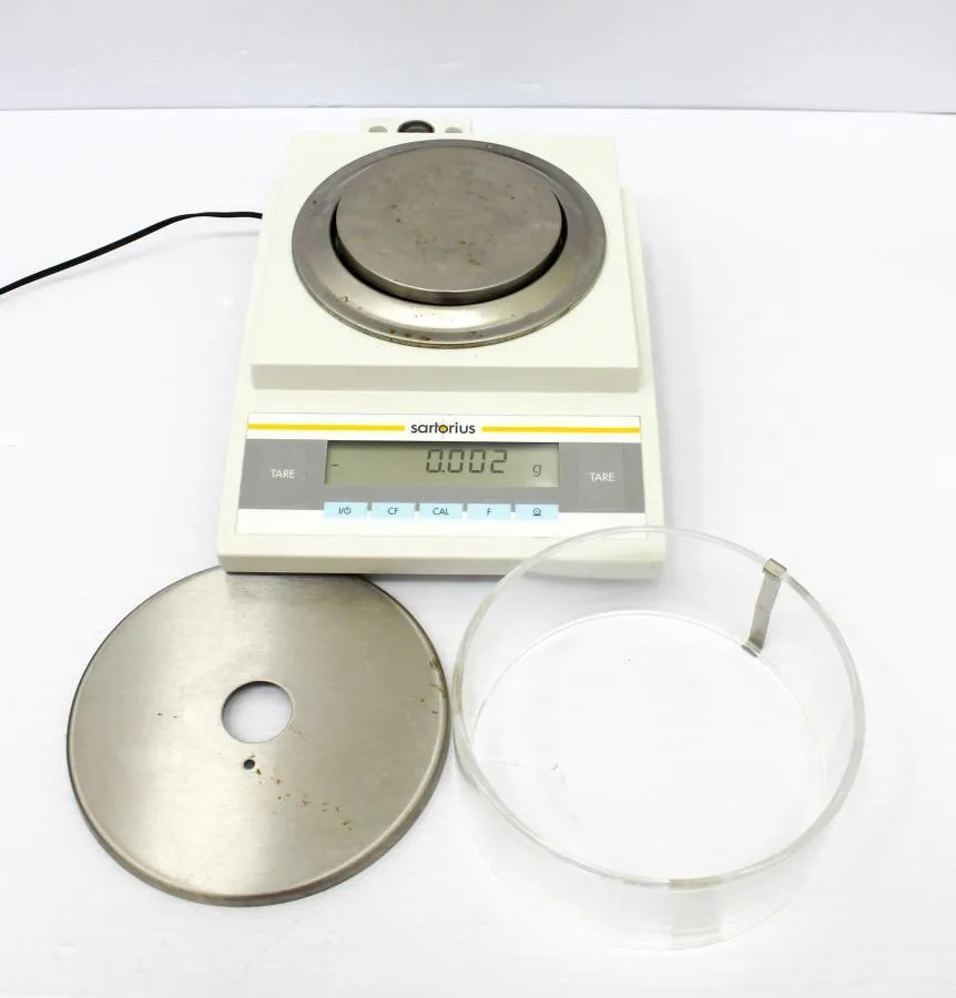 Sartorius Lab Balance Scale with Round Glass Draft shield model: BP 310 P
