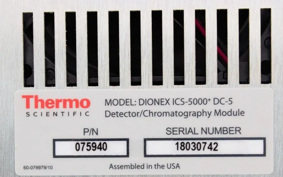 Dionex ICS-5000, AS-AP, SP-5, & DC 5 Ion Chromatography System