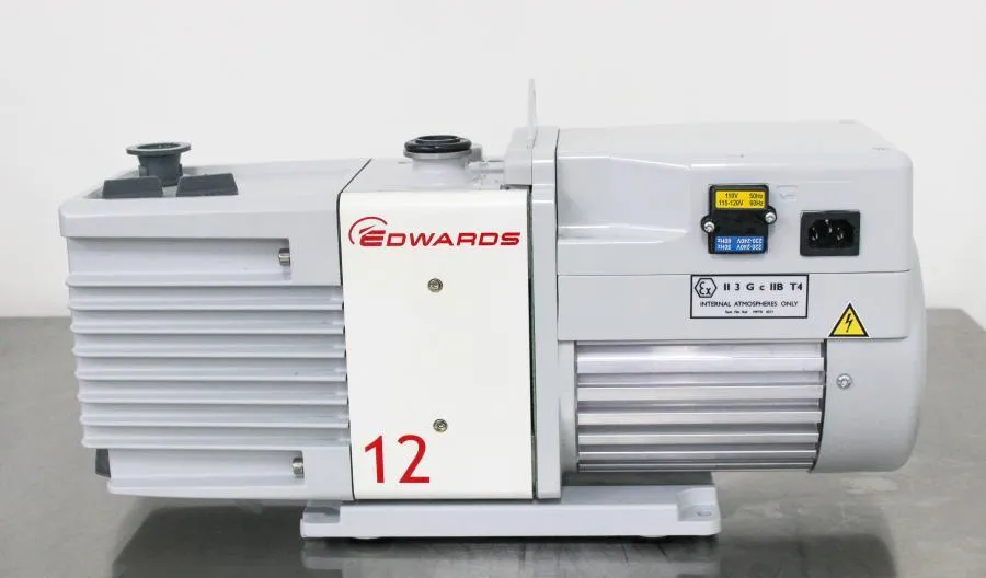 Edwards RV12, Two Stage, Rotary Vane Vacuum Pump, A655-01-906