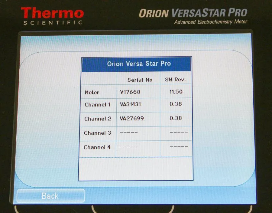 Thermo Scientific Orion VersaStar Pro Meter