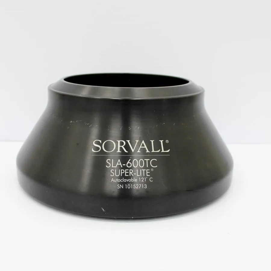 Sorvall SLA-600TC Super-Lite Autoclavable 121'C CLEARANCE! As-Is