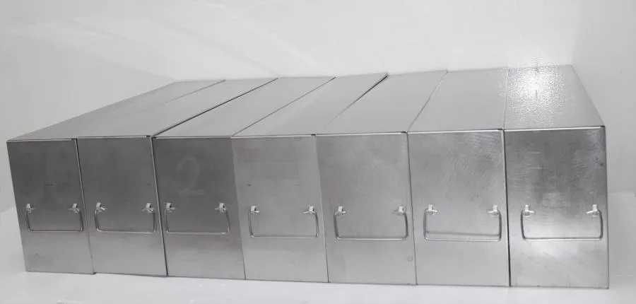 Stainless Steel Freezer Rack Upright ULT Holds 20-5 X 4 adjustable shelves Qty:7