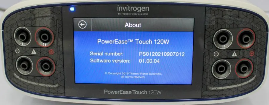 Invitrogen Power Ease Touch 120W Electrophoresis P CLEARANCE! As-Is