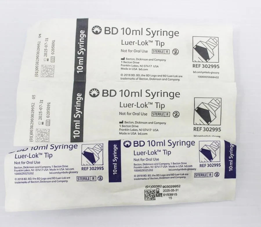 BD Angiocath I.V catheter, Cell culture bag7ml. and  Syringes 10ml,30ml, 60ml