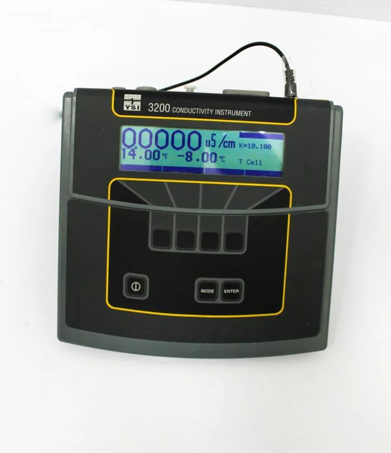 YSI Laboratory Benchtop Conductivity Instrument meter model: 3200