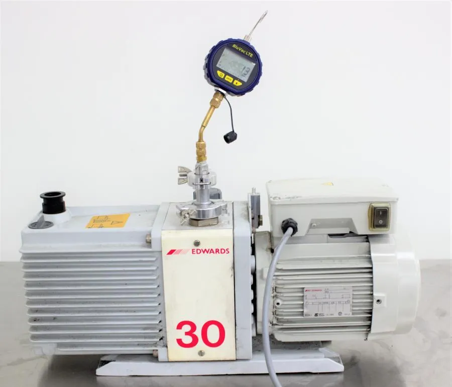 Edwards 30 Rotary Vacuum Pump -E2M30 CLEARANCE! As-Is