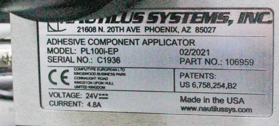 ATS Custom Module 8-Tab/Shim Automated Assembly w/  SCARA Robot & Placers QTY: 4