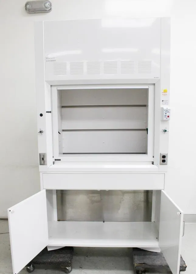 Fisher American 4 Ft, Fume Hood with General Storage Cabinet Model 4-32-SWNXX-SX