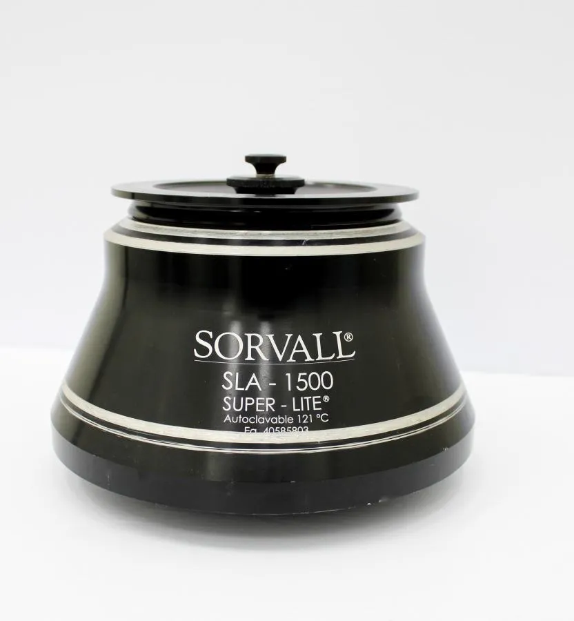 Sorvall SLA-1500 Super-Lite Autoclavable Rotor CLEARANCE! As-Is