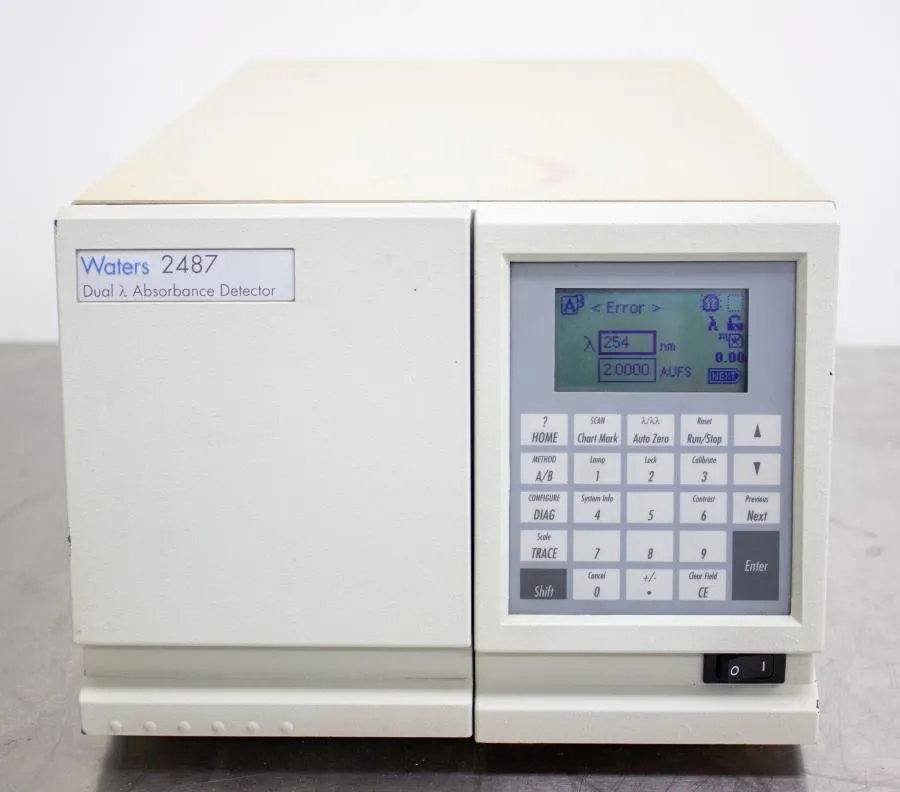 Waters 2487 Dual Absorbance Detector P/N WAT081110