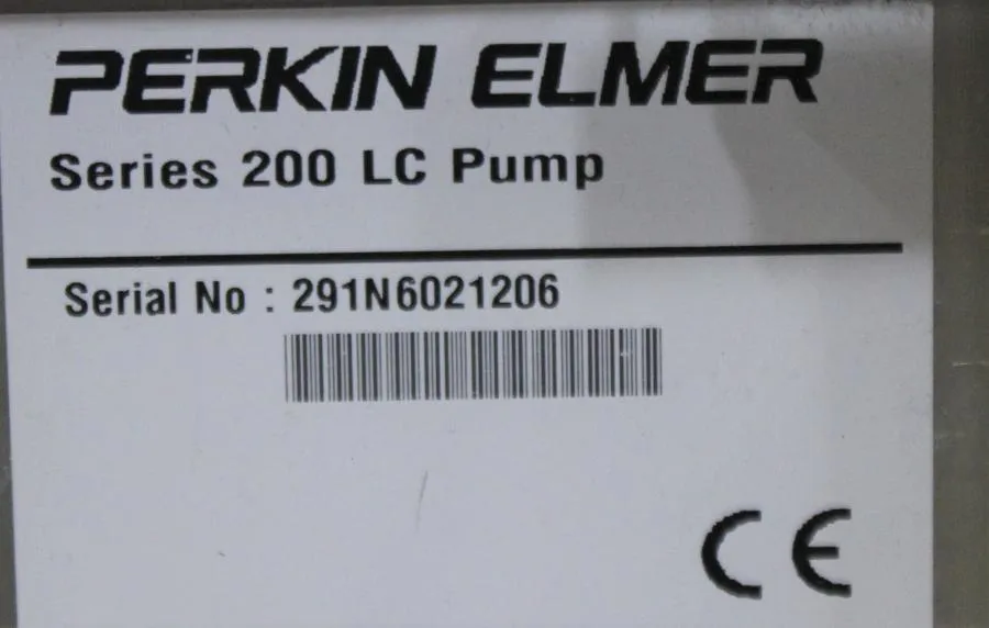 Perkin Elmer 200 LC Pump