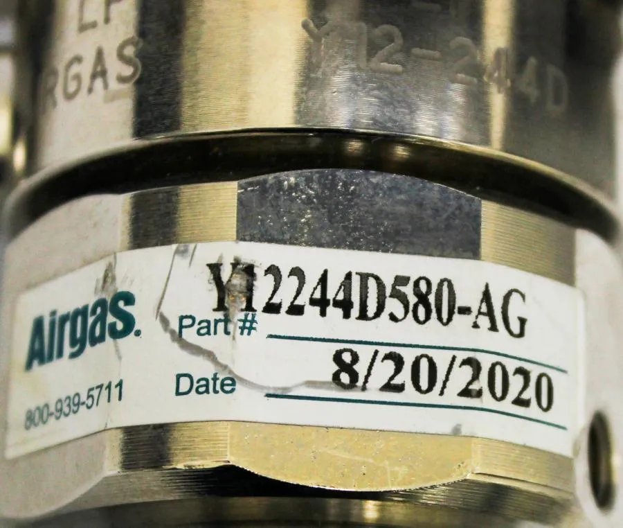 Airgas Protein Two Stage Brass Regulators Analytical Cylinder Regulator D-580