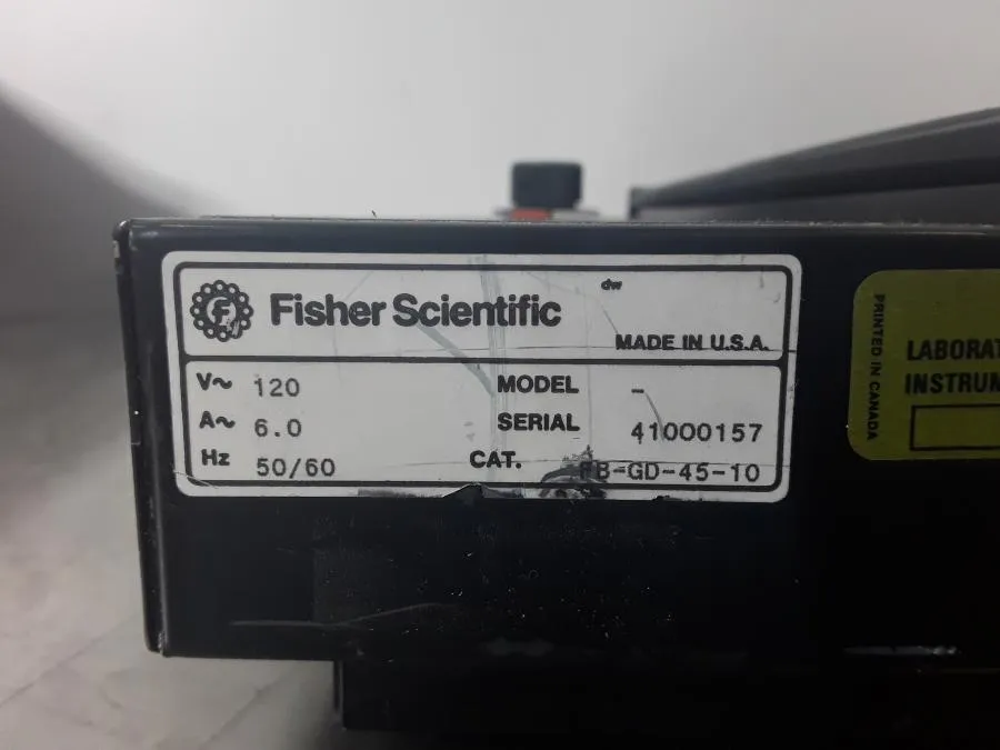 Fisher Scientific Gel Dryer FD GD 45