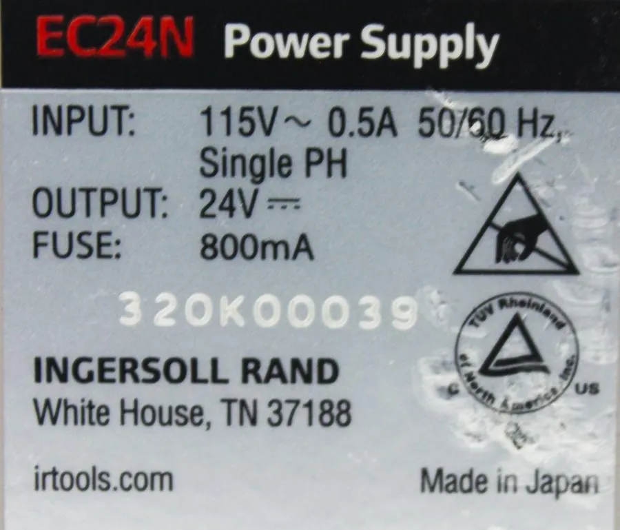 Ingersoll Rand Control Module EC24N / EL1007B Electric Screwdrirver