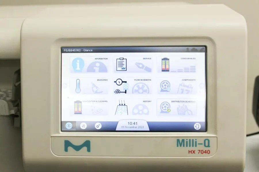 Millipore Milli-Q HX 7040 Water Purification System (LC)  w/ Water Softener Cab