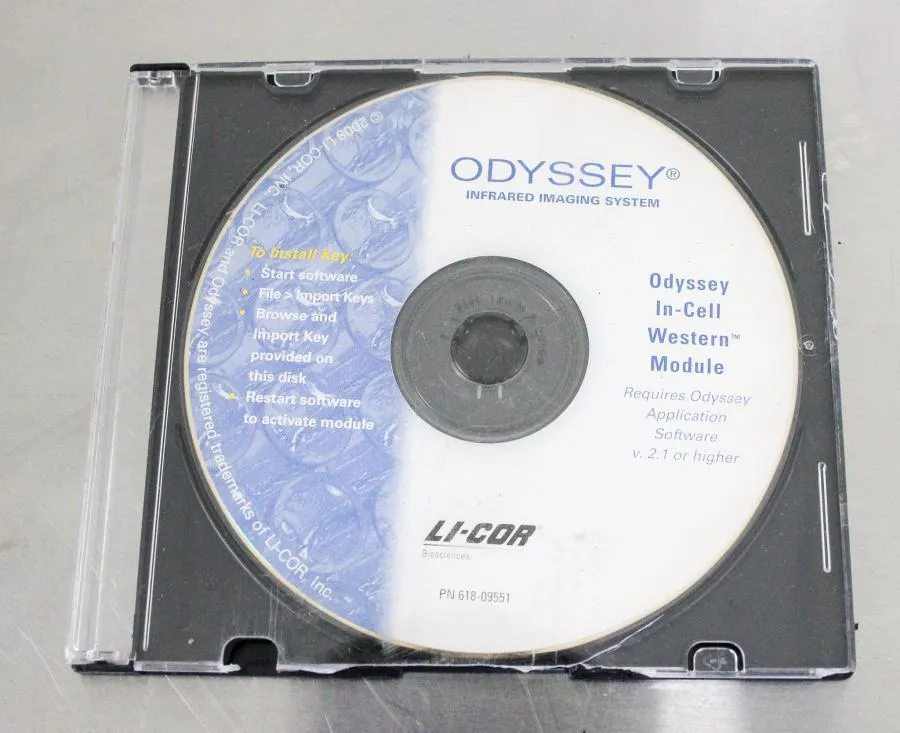 Odyssey Li-Cor Model 9120 Infrared Imaging System